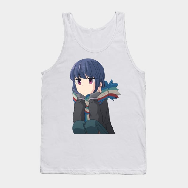 Shimarin Squatting Tank Top by KokoroPopShop